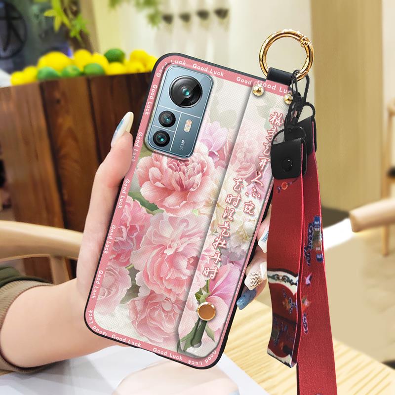 Schutzhülle mit Ständer für Blackview A85 Handschlaufe Schmutzabweisend Weiche Hülle Rückseite Handyhalter Staubdicht