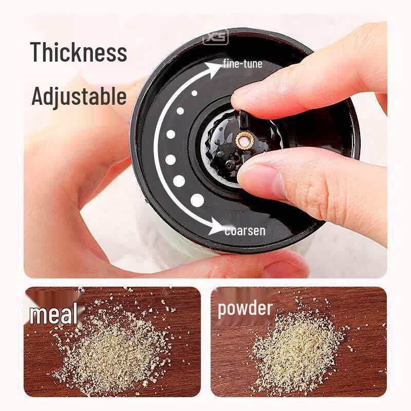 Japanese Style Stainless Steel Manual Spice Grinder