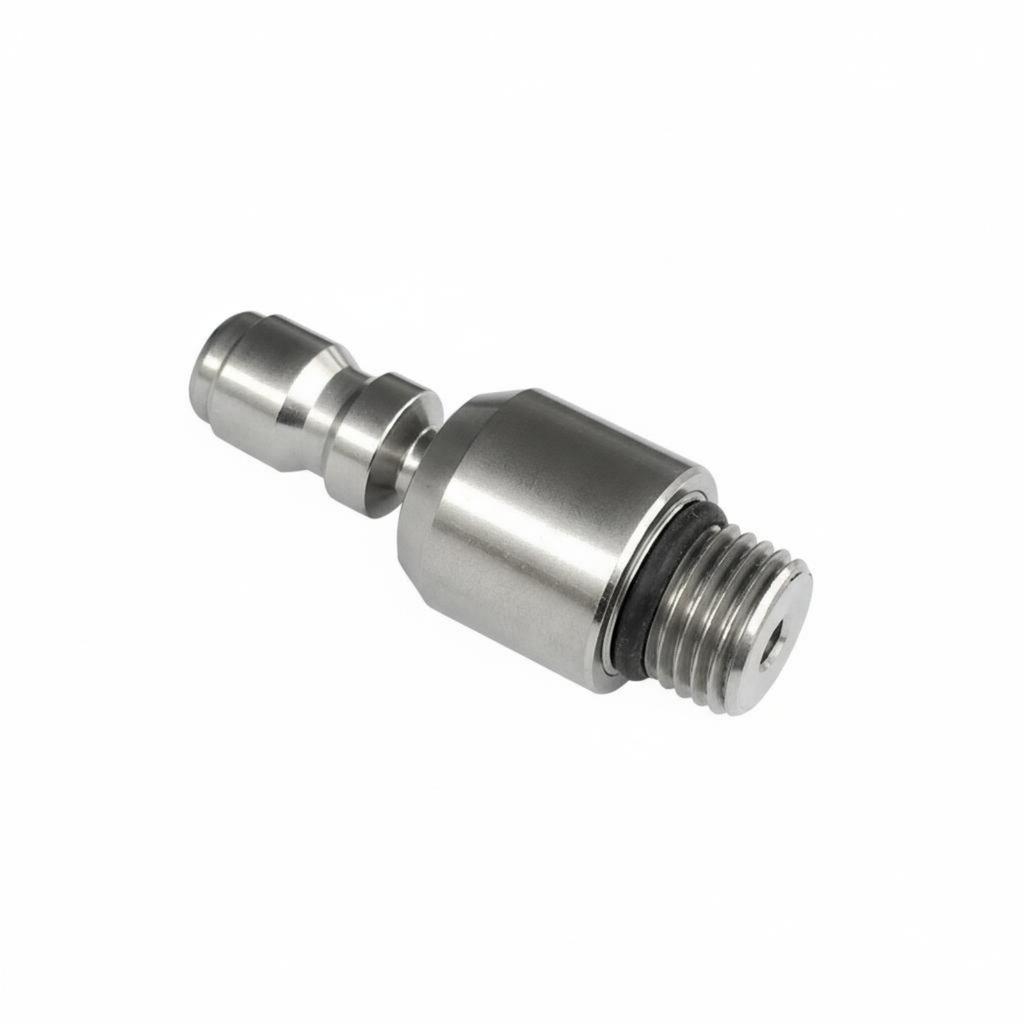 1/4 Inch NPT Quick Connect Set Rust-Resistant Stainless Steel Pressure Washer Fittings 1/4 Inch NPT Connector