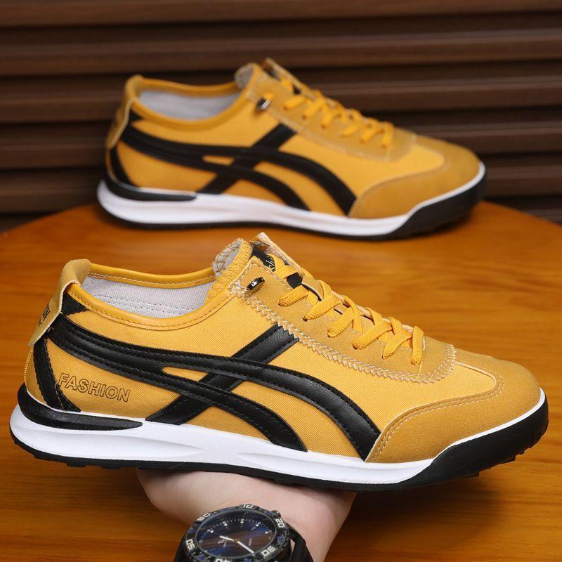 New Summer Board Shoes Men's Fashion Versatile Retro Style Forrest Gump Men's Shoes Breathable Cloth Sports Shoes Light Casual Shoes