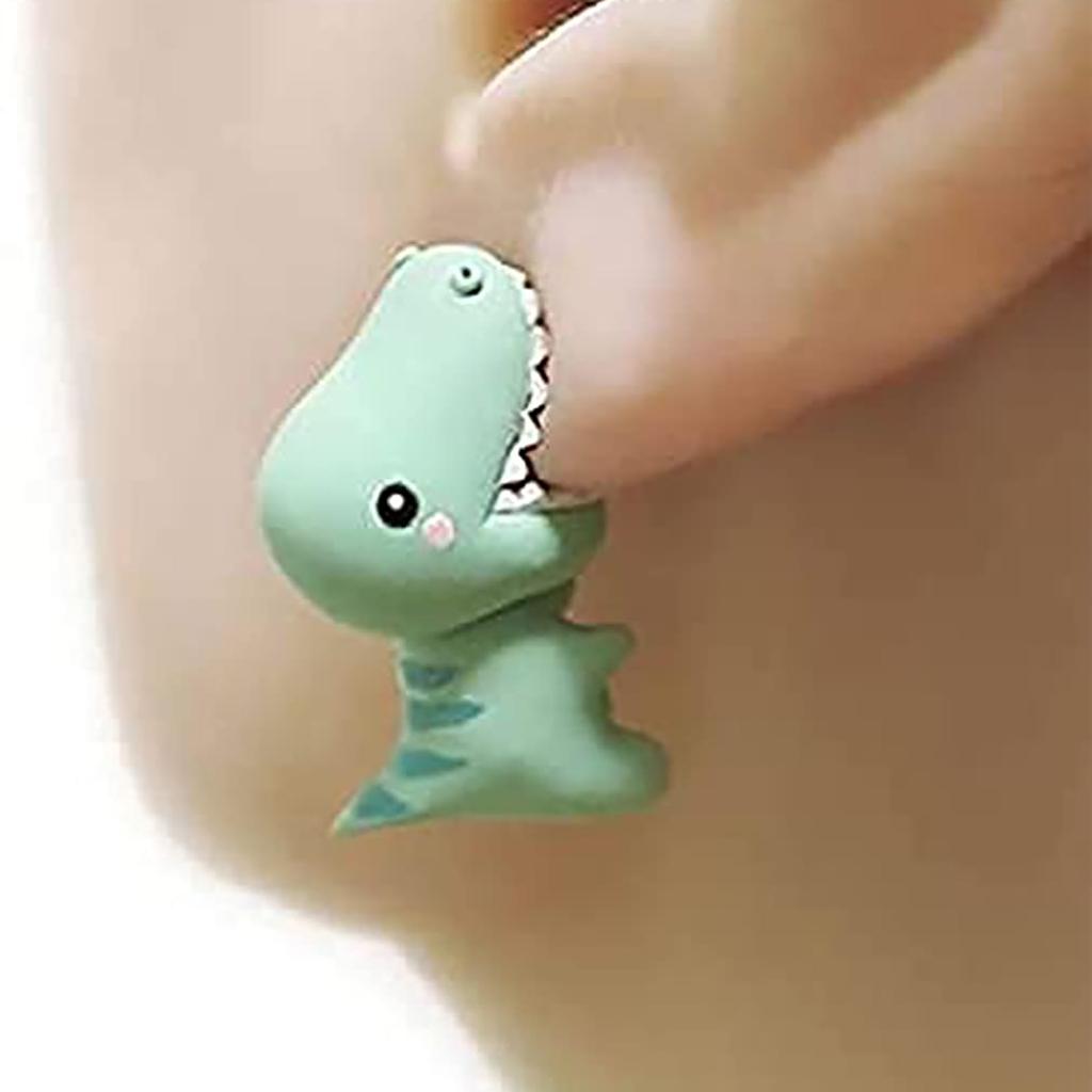 Women Cute Animal Earring 3D Cute Earrings Handmade Stud Earrings For Girl