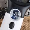 LED Light Magnifying Glass Lens Handheld  Magnifier Mini   Stamps