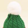 Christmas children's knitted hats winter outdoor contrasting color warm wool hats men and women baby Christmas gifts