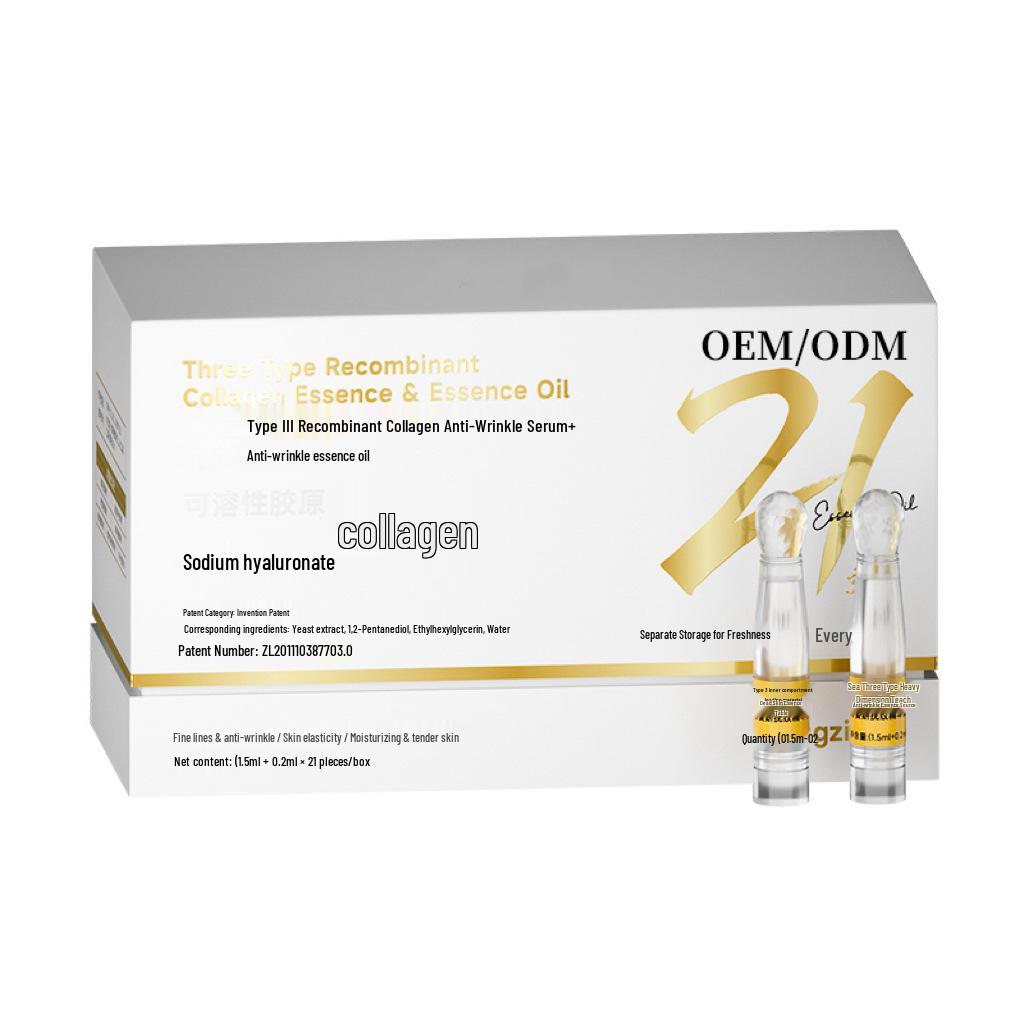 Collagen Dual-Compartment Firming & Wrinkle-Reducing Facial Lift Essence Set