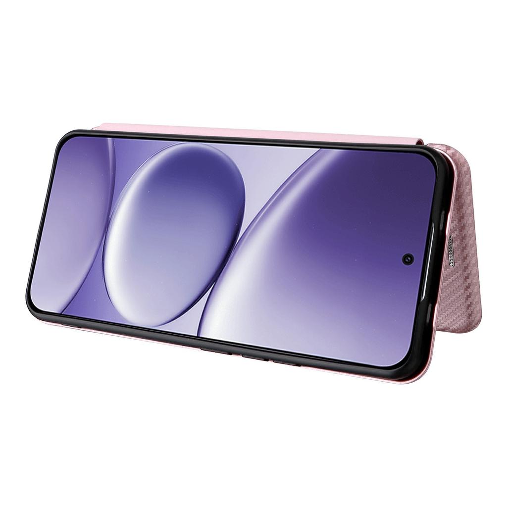 For Xiaomi Redmi Note 15 Pro 4G (Global) Case Carbon Fiber Texture Drop-Proof PU Leather Phone Cover