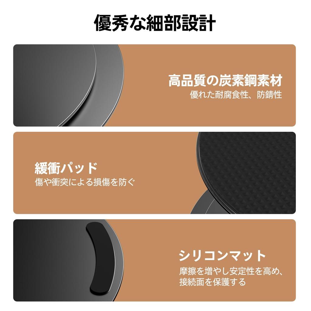 BETTDOW Projector Stand, 30kg Heavy-Duty Capacity, Desktop Stand with 360° Rotation and 180° Vertical Adjustment, Adjustable Height and Tilt, Compatib