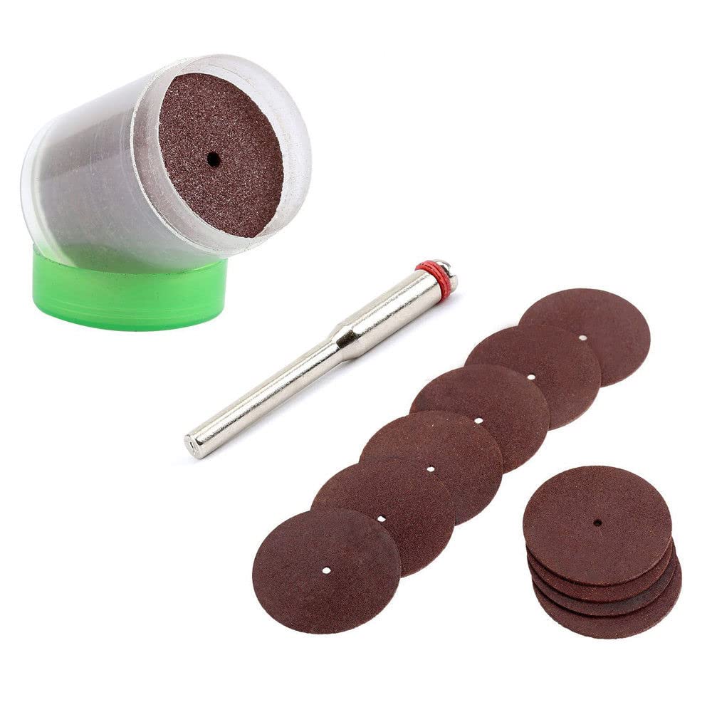 36ks Mini Řezný Kotouč Sada pro Rotační Nástroj 22mm Pryskyřičné Řezné Kotouče a 3.1mm Trn Odřezávací Kotouč pro Dremel Rotační Nástroje Univerzální