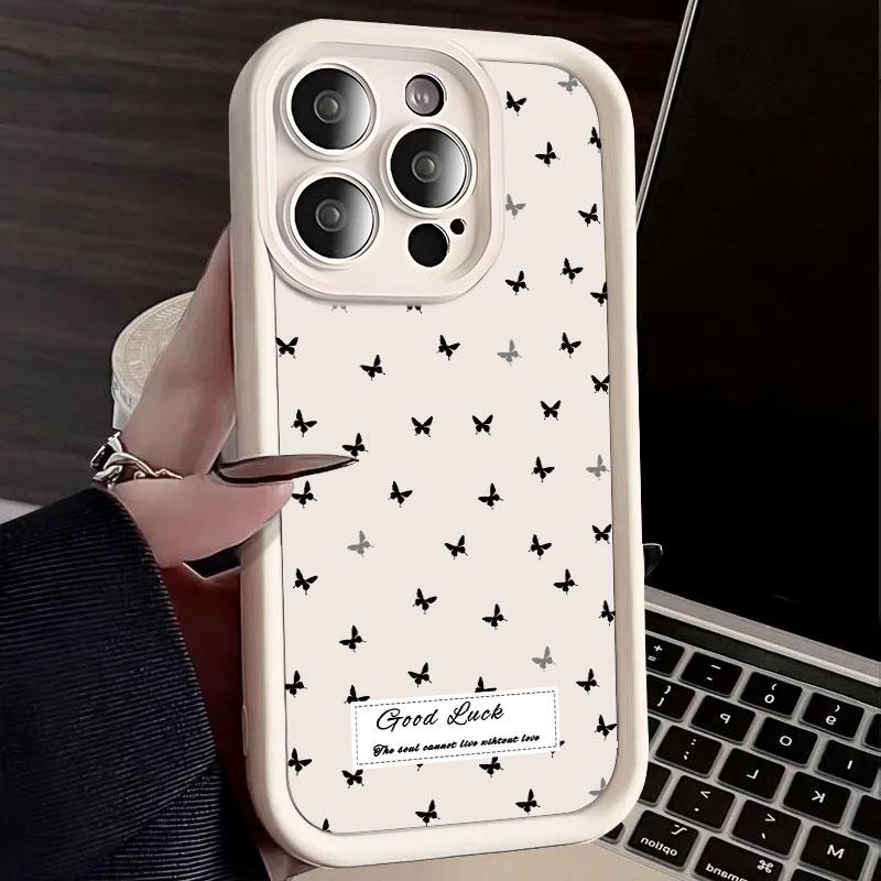 Butterfly Flower Phone Case For Tecno Camon 40 Pro CM6 CM7 Camon 30 Pro 20 20S Pro Case Shockproof Silicone Protect Soft Cover