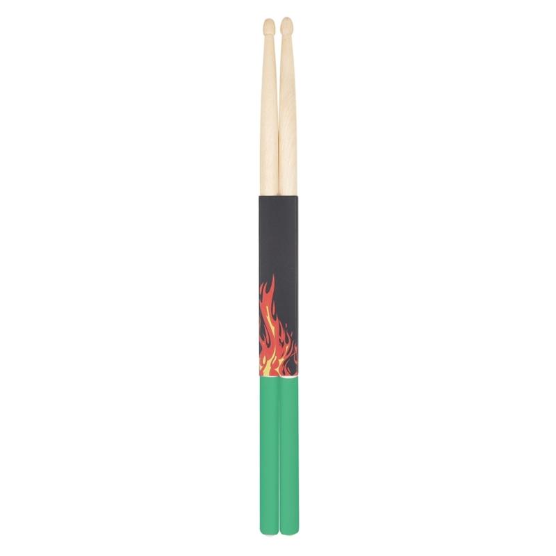 1Pair Nonslip Universals Drumsticks 5A/7A Maple Wood Drumsticks Simple Light Weight Drum Stick for Drummer, Beginner