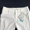 NEW Tag Unused Japan Le Souk Flare Slacks Pants 34 Women S Inset 83cm White Bottoms Trousers(USED)