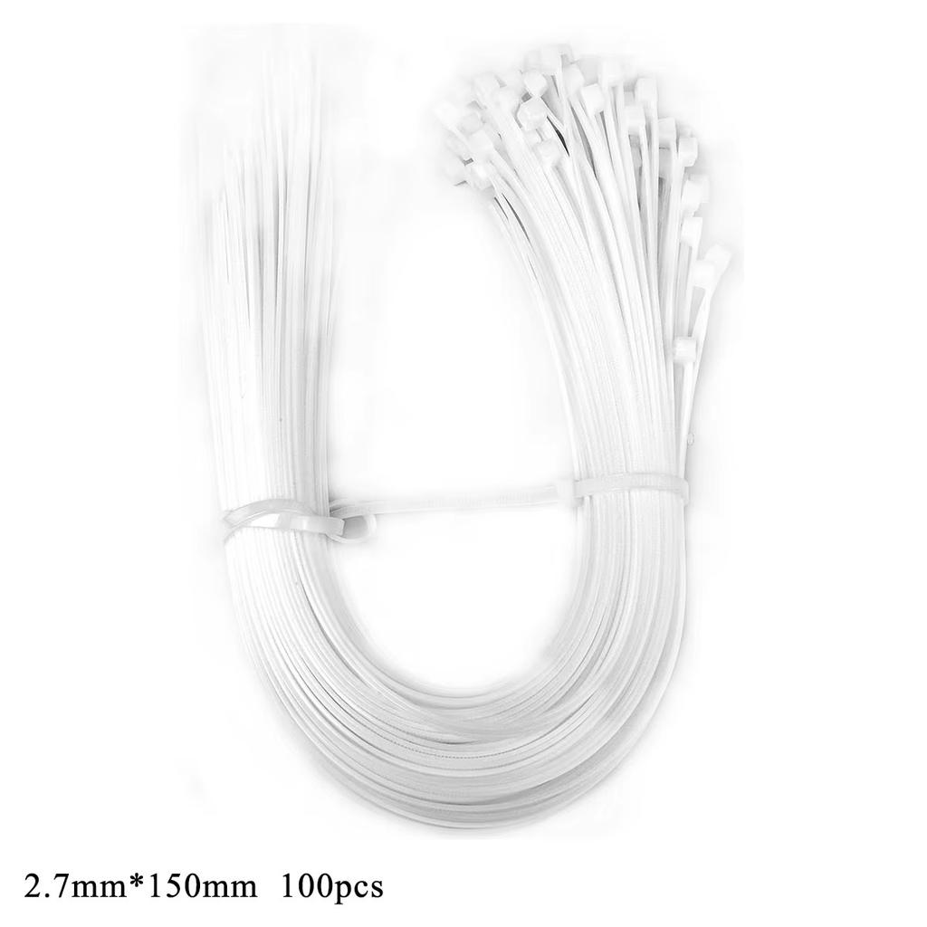 Set von Kabelbinder-Organizer-Haltern mit Kabelbindern zur Anordnung von Zipties, Drahtbinder-Halter für Mehrzweck-Innen- und Außenbereich