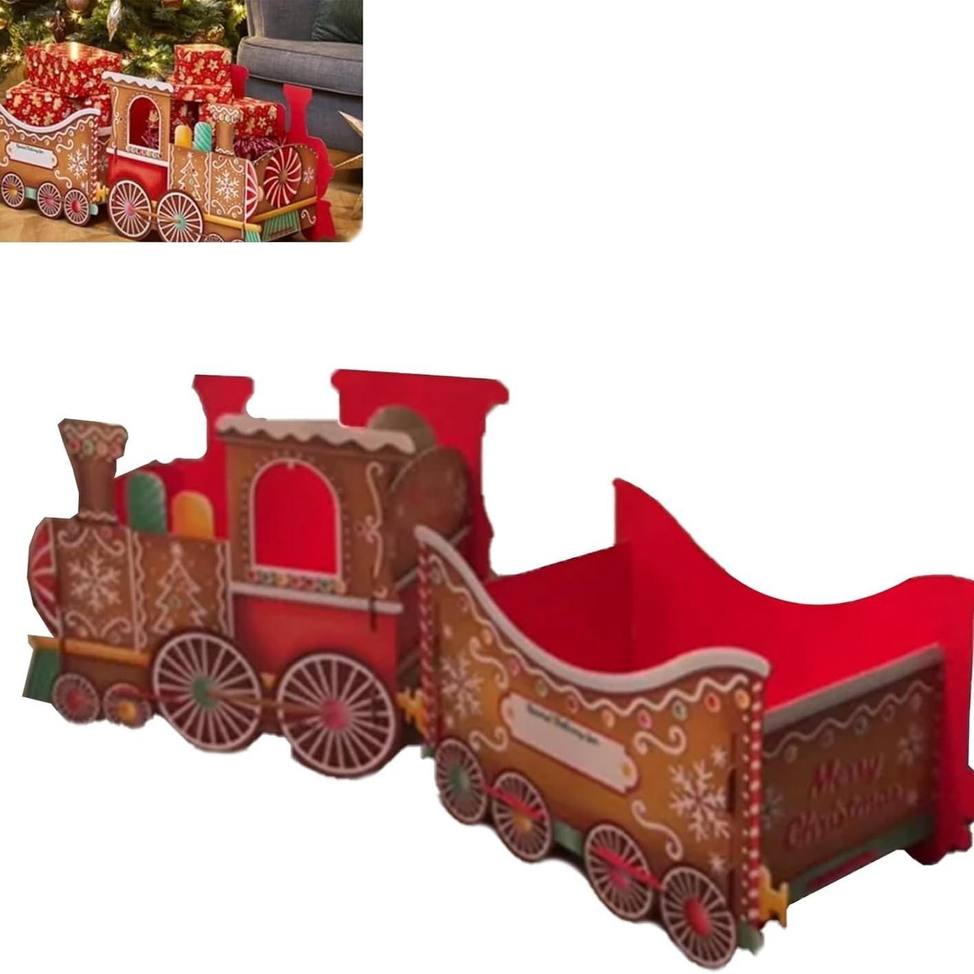 PGY Christmas Presents Trains Storage Box
