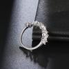 Emmaya Ingenious Flowers Shape Noble Design Ring For Female Aaa Zirconia Fashion Jewelry Banquet Charming Attractive Gift