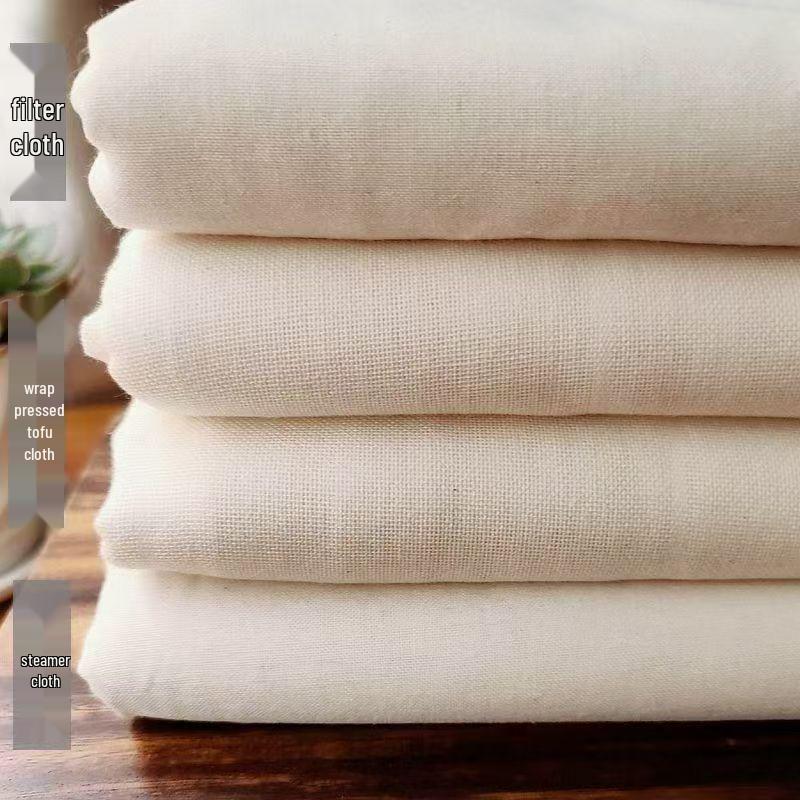 Cotton Tofu Cloth & Soy Milk Filter Mesh – Durable, Thickened Gauze for Soft & Firm Tofu
