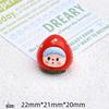 3D Fruit Doll Cartoon Charms for Hair Clips & Shoe Accessories