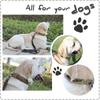 Adjustable Tactical Dog Collar Dog Leash Military Nylon Buckle with Control Handle for Dog Training