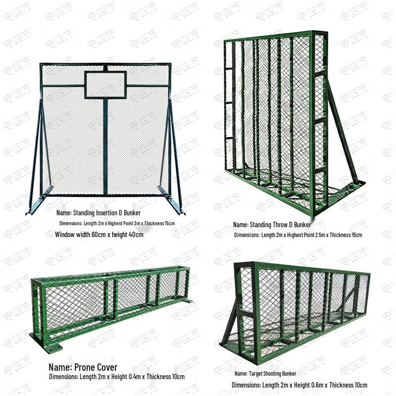 Steel Mesh Throwing Practice & Accuracy Trainer