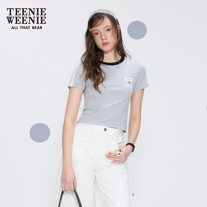Teenie Weenie Women s Bear Letter T-Shirt M