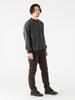 B:MING LIFE STORE by BEAMS Light Fleece Crew Neck Sweatshirt, Men's, CHARCOAL.G, Size L