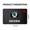QUV2   Für Skoda Octavia Superb Kodiaq Karoq Scala Rapid Autozubehör Auto Rutschfeste Matte Armaturenbrett Telefon Silikon Rutschfester Pad