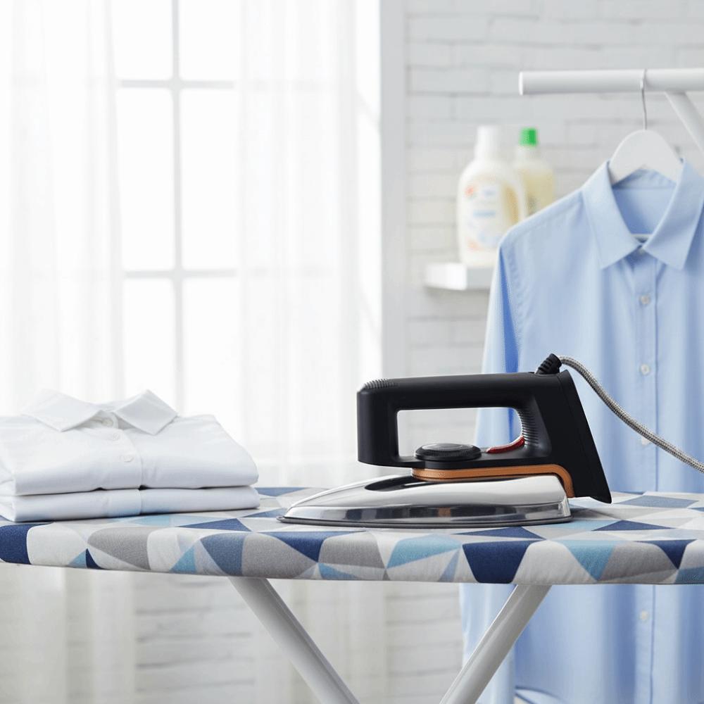 5 Adjustable Gear Retro Electric Dry Iron Press Type Ironing Machine Sewing Shop