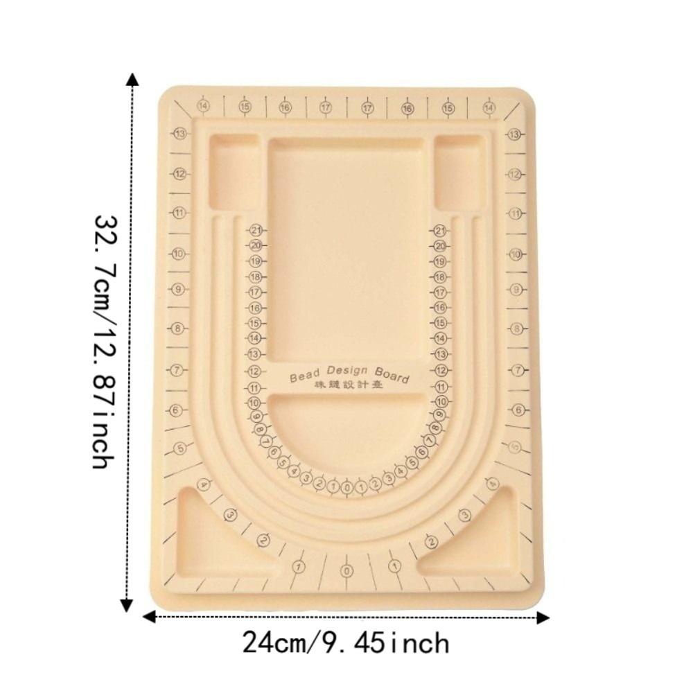 Handmade Bracelet Necklace Tray Scale Board Making Hand String Display Board  For DIY