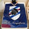 UC. Sampdoria Flanelldecke, Hohe Qualität, Bequem für alle Jahreszeiten, Heimdekoration, Wärme und Komfort