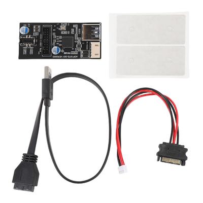 USB3.2 GEN1 To Type E and 19PIN Adapter USB Front Panel Converter Expansion Card