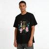 Roar of the Wild Tiger Print Tee Stay Strong Slogan Casual Top Pure cotton T-shirt