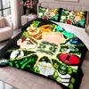 Ben 10 3Pcs Bedding Set Duvet Cover With Two Pillowcases For Bedroom Home Decoration