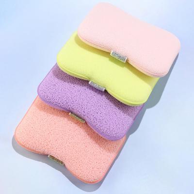 Yousheng 1/2Pcs Bathing Sponge Soap-Saving Bags Rich Foam Soft Skin Delicate Texture Sponge Foaming Effect Sponge