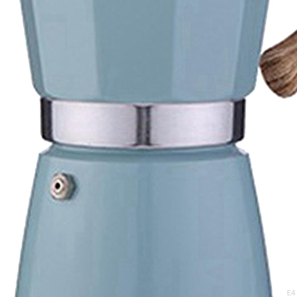 Coffee Maker Portable Aluminum Percolator Pot Espresso /6Cups Easily