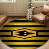 1PC Rug Powerful Symbol Design Round Mat Home Decor, Chair Rug For livingroom,Bedroom, Doormat Home Decor Birthday Gift Christmas Gifts