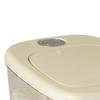 Rice Container Airtight Press Lid PP Large Capacity Rice Storage Bin for Home Use