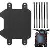 PSLER Motorcycle Front Number Plate for Light Bee & Sting MX3 MX4 Flexible | High Elastic Plastic Plate Offers Durable Impact-resistant Protection