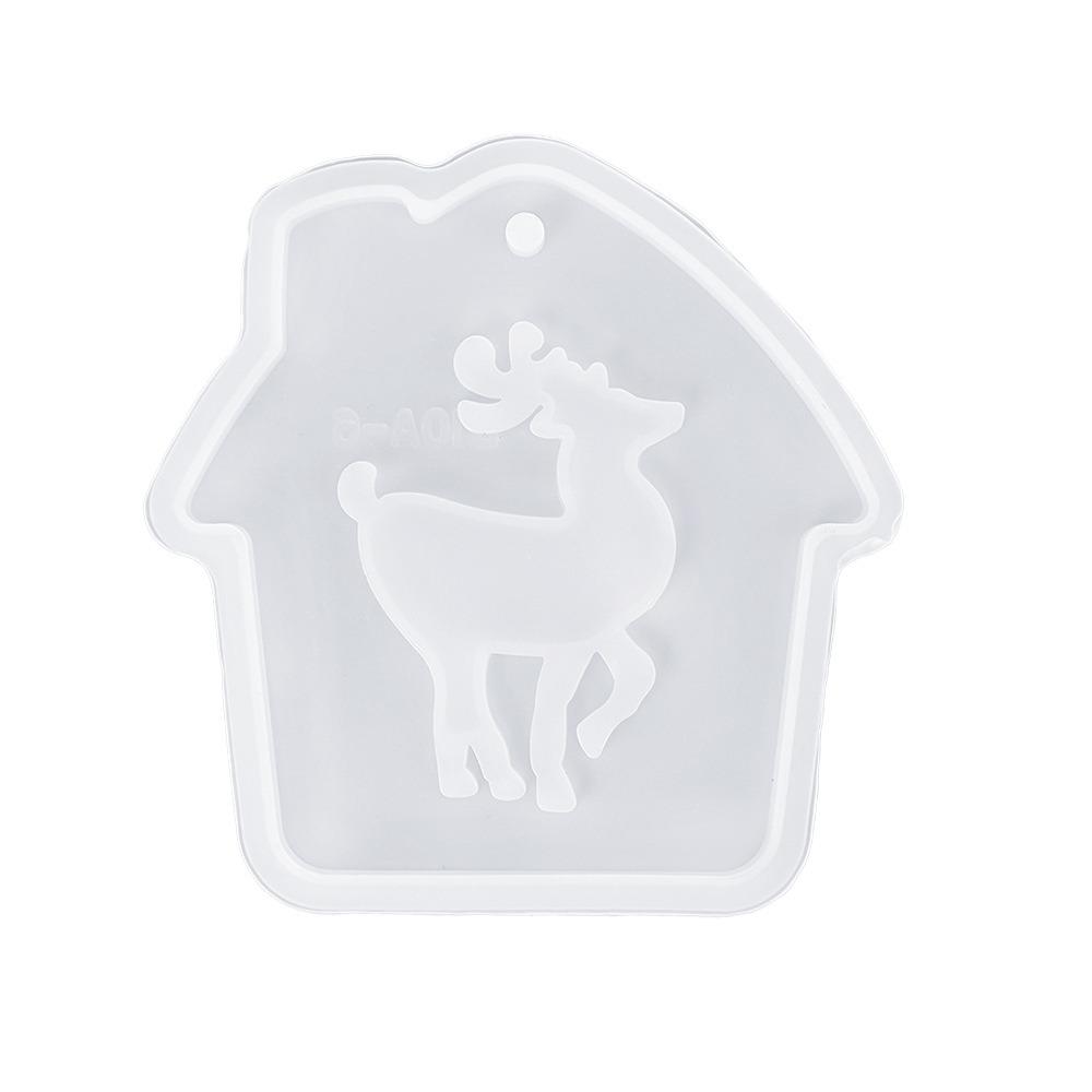 With Hole Silicone Molds 12 Styles DIY Jewelry Making Crystal Epoxy Epoxy Resin Mold Hanging Tags