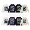Unisex Heavyweight Cotton Long Sleeve Crewneck Sweatshirt Casual Wear Oversized Fit 300-350gsm