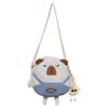 Capybara Polyester Cute Student Crossbody Bag Small Round Bag For Outfit Daily