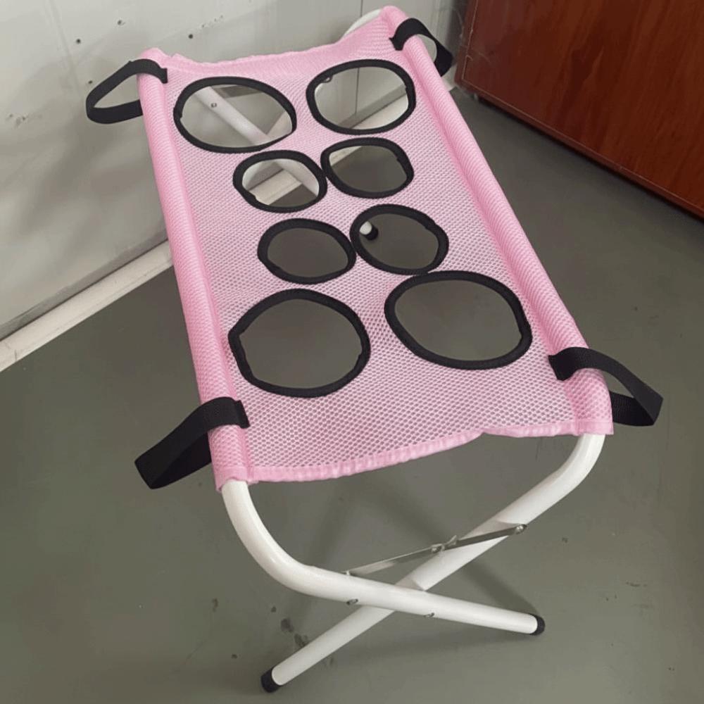 Carbon Steel Bracket Pet Grooming Hammock Detachable Pet Restraint Station Pet Grooming