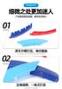 YLPO1 3D Car Front Grille Trim Strips Grill Cover For BMW 4 Series G26 2021 2022 2023 2024 M Stickers Accessories