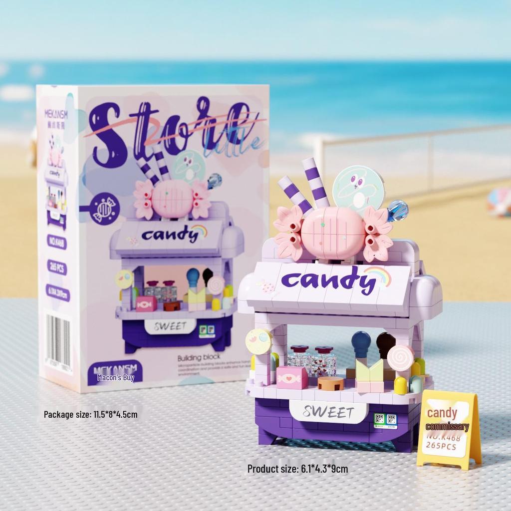 Compatible Lelele Travel RV Building Blocks Educational Toy for Children