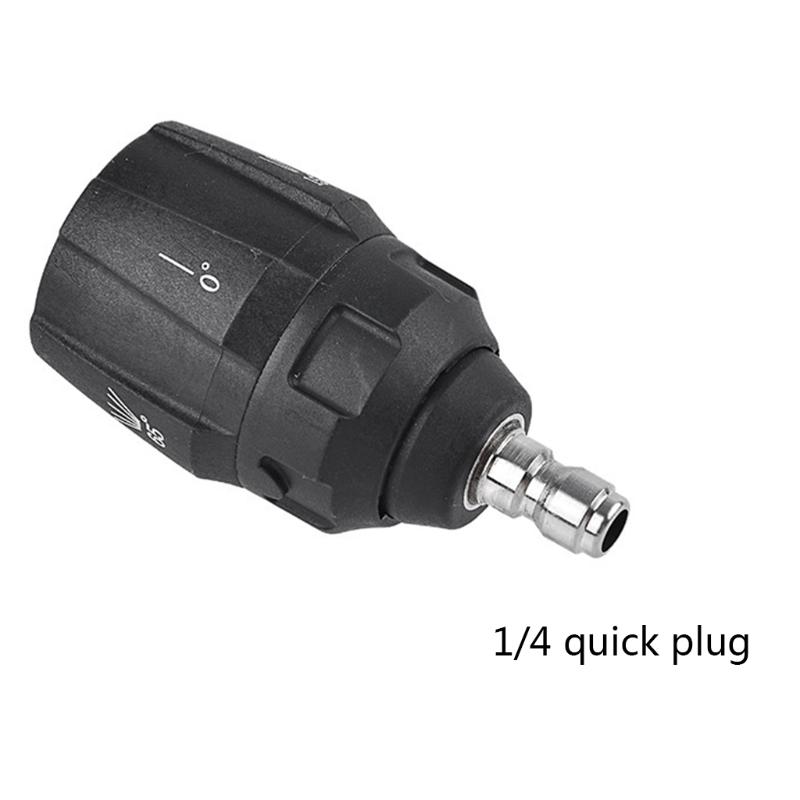 5 In 1 High Pressure Washing Nozzle  0 15 25 40 65 1/4 Male Connect