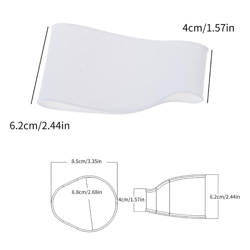 2Pcs Soccer Shoe Lace Bands Silicone Shoelaces Covers Soccer Cleat Lace Protector for Football Baseball Shoes Easy Use