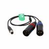 HangTon Audio Cable Mini XLR TA5F to XLR for Sennheiser Wisycom Zaxcom Lectrosonics SRc5P Receiver Sound Devices Mixer Recorder 5-Pin 3-Pin 6042,