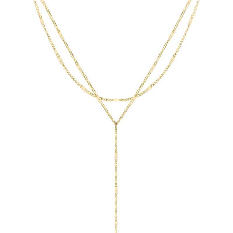 Choker Perlen Halskette Lederseil Halskette Edelstahl Metall Choker Schlüsselbein Kette Hals
