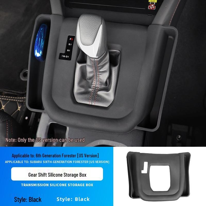 

Subaru Forester 2026 US Model Silicone Gear Shift Center Console Storage Box