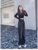 2024 High Waist Wide Leg Jeans for Pear-Shaped Plus Size Women - Slimming and Comfortable Fit for Spring and Autumn