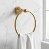 Kupfer Handtuchhalter Runder Handtuchhalter Langlebiger Handtuchring Badezimmer Dusche Küche