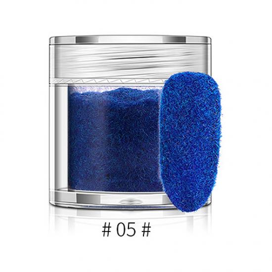 

1 коробка, 10 мл, нечеткая флокированная бархатная пудра для ногтей, красочная блестящая пыль, украшение для ногтей