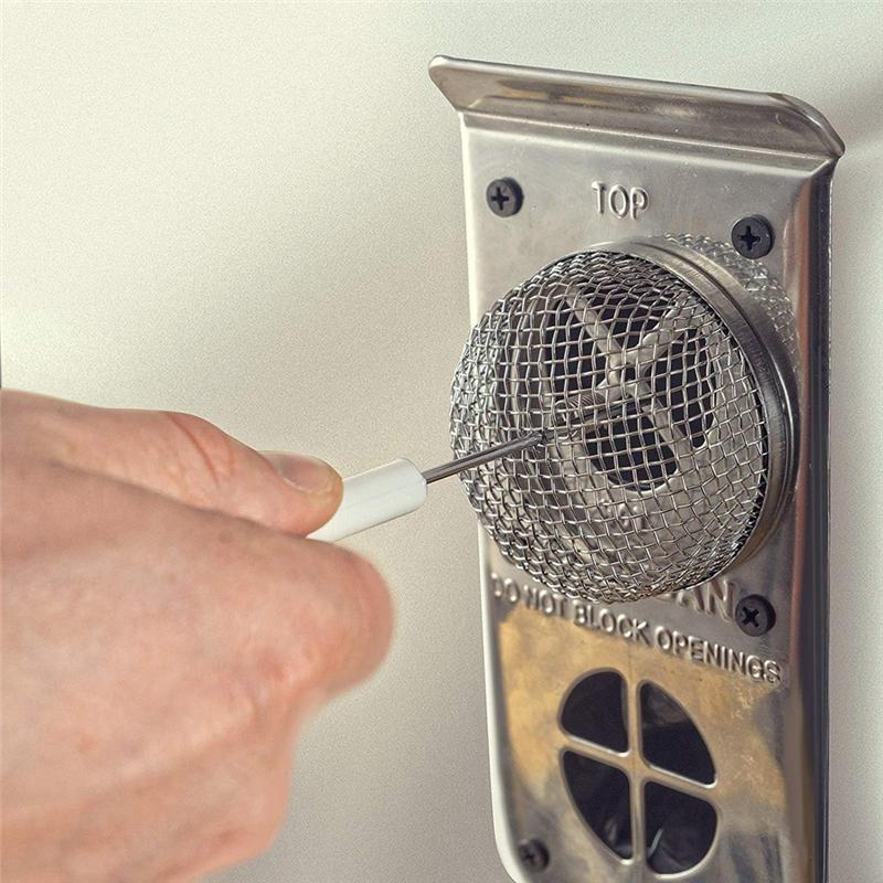 For RV For RV Motorhome, Camper, Travel Trailer Screen Door Crossbar Handle+ Furnace Vent Screen Replacement Set Kit